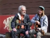 JJ Cale and Christine Lakeland visit the shop